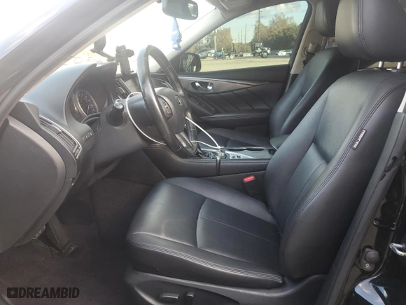 2017 Infiniti Q50 2.0t with VIN JN1CV7AP9HM641030, listed as a Copart auction lot 84625504 with NaN miles and Salvage Title. Bid and sale history available at carsss.com. Image 7.