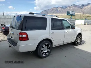 2012 Ford Expedition Limited with VIN 1FMJU2A57CEF62852, listed as a Copart auction lot 53166985 with 122,480 mi miles and Clean title. Bid and sale history available at DreamBid. Image 3.