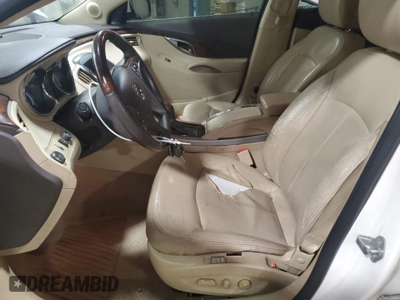 2011 Buick LaCrosse CXL with VIN 1G4GD5EDXBF202397, listed as a Copart auction lot 56902845 with 168,924 mi miles and Salvage title. Bid and sale history available at DreamBid. Image 7.