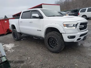2023 Ram 1500 Laramie with VIN 1C6SRFJT3PN519364, listed as a IAAI auction lot 41553431 with 23,541 mi miles and . Bid and sale history available at DreamBid. Image 1.