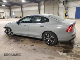 2024 Volvo S60 Core Dark Theme with VIN 7JRL12FK4RG322970, listed as a Copart auction lot 54515395 with 11,272 mi miles and Clean title. Bid and sale history available at DreamBid. Image 2.