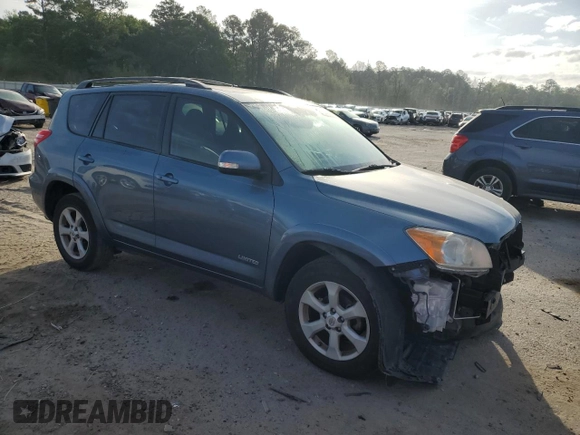 2012 Toyota RAV4 Limited with VIN 2T3YF4DV5CW136686, listed as a Copart auction lot 53797885 with 116,954 mi miles and Salvage title. Bid and sale history available at DreamBid. Image 4.