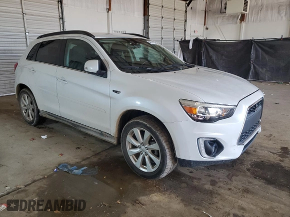 2015 Mitsubishi Outlander Sport 2.4 GT with VIN 4A4AP4AW6FE040761, listed as a Copart auction lot 46614195 with 139,448 mi miles and Clean Title. Bid and sale history available at carsss.com. Image 4.