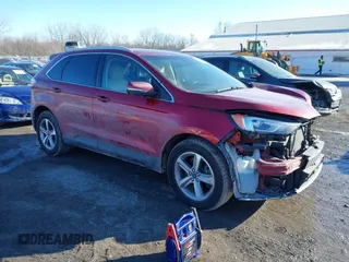 2019 Ford Edge SEL with VIN 2FMPK4J93KBB48220, listed as a IAAI auction lot 41643484 with 42,562 mi miles. Bid and sale history available at carsss.com. Image 1.