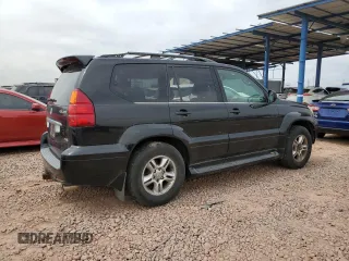 2006 Lexus GX 470 with VIN JTJBT20X860105383, listed as a Copart auction lot 50634995 with 224,450 mi miles and Clean Title. Bid and sale history available at carsss.com. Image 3.