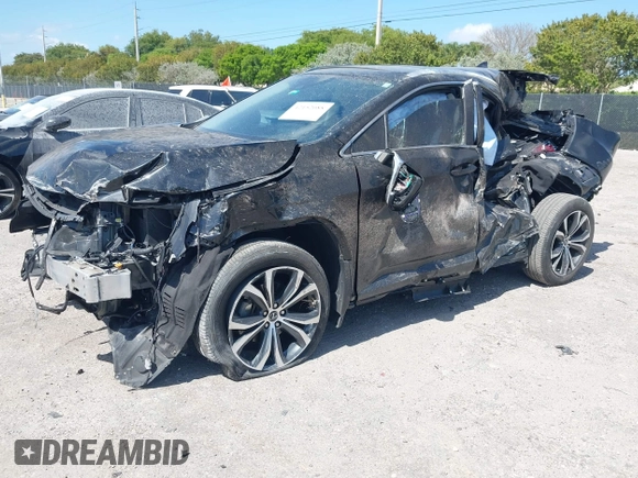 2022 Lexus RX 350 with VIN 2T2HZMAA9NC240955, listed as a IAAI auction lot 42152088 with 19,119 mi miles and . Bid and sale history available at DreamBid. Image 6.