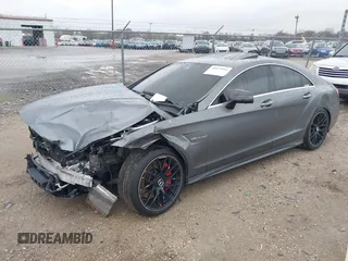 2017 Mercedes-Benz CLS-Class CLS 63 AMG S-Model with VIN WDDLJ7GB9HA193898, listed as a IAAI auction lot 40832916 with 99,851 mi miles. Bid and sale history available at carsss.com. Image 17.
