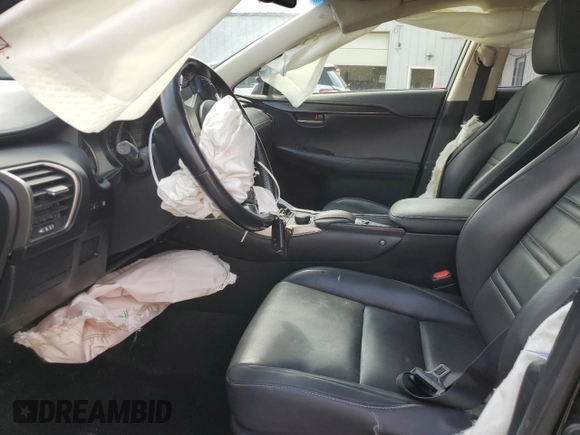 2015 Lexus NX 200t with VIN JTJYARBZ6F2021395, listed as a Copart auction lot 54659195 with 96,213 mi miles and Salvage title. Bid and sale history available at DreamBid. Image 7.