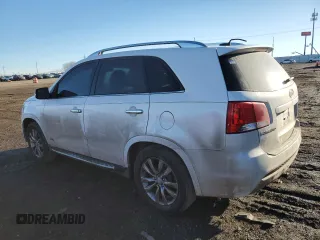 2013 Kia Sorento SX with VIN 5XYKWDA23DG381678, listed as a Copart auction lot 46503395 with 119,364 mi miles and Salvage Title. Bid and sale history available at carsss.com. Image 2.