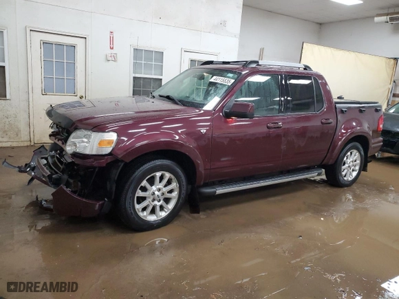 2007 Ford Explorer Sport Trac Limited with VIN 1FMEU33817UA09107, listed as a Copart auction lot 44115535 with 163,733 mi miles and Clean Title. Bid and sale history available at carsss.com. Image 1.
