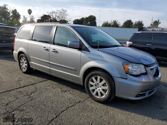 2014 Chrysler Town & Country Touring with VIN 2C4RC1BG7ER412802, listed as a Copart auction lot 84749904 with 64,853 mi miles and Salvage Title. Bid and sale history available at carsss.com. Image 4.
