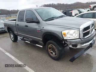 2007 Dodge Ram 2500 SLT with VIN 1D7KS28D77J589595, listed as a IAAI auction lot 41184592 with 166,490 mi miles. Bid and sale history available at carsss.com. Image 1.