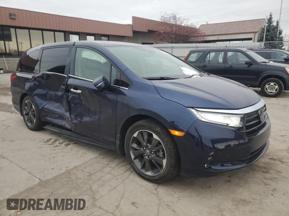 2022 Honda Odyssey Elite с VIN 5FNRL6H91NB042481, выставлен на аукционе Copart как лот 85664034 с пробегом 26 870 миль миль и На запчасти • Non repairable. История ставок и продаж доступна на DreamBid. Изображение 4.