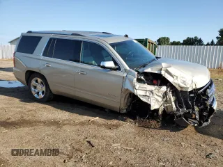 2015 Chevrolet Tahoe LTZ z VIN 1GNSKCKC5FR100084, wystawiony jako Copart lot #68003764 z przebiegiem Nie podano mil oraz Czysty tytuł • Clean title. Historia ofert i sprzedaży dostępna na DreamBid. Obrazek 4.