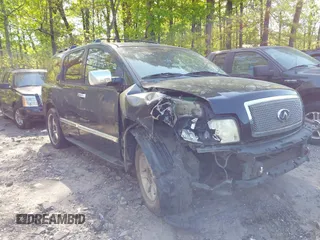 2006 Infiniti QX56 with VIN 5N3AA08AX6N814783, listed as a IAAI auction lot 42029637 with 1 mi miles. Bid and sale history available at carsss.com. Image 1.