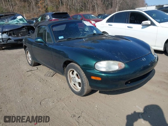 1999 Mazda MX-5 Miata with VIN JM1NB3537X0109618, listed as a IAAI auction lot 41795736 with 160,452 mi miles and . Bid and sale history available at DreamBid. Image 1.