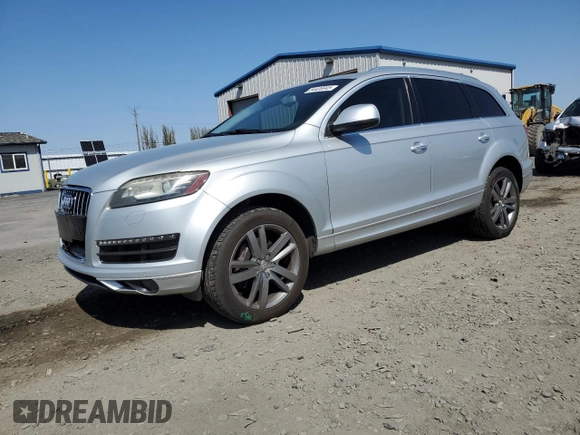 2012 Audi Q7 3.0L TDI Premium Plus with VIN WA1LMAFE2CD008148, listed as a Copart auction lot 54406945 with 138,911 mi miles and Salvage Title. Bid and sale history available at carsss.com. Image 1.