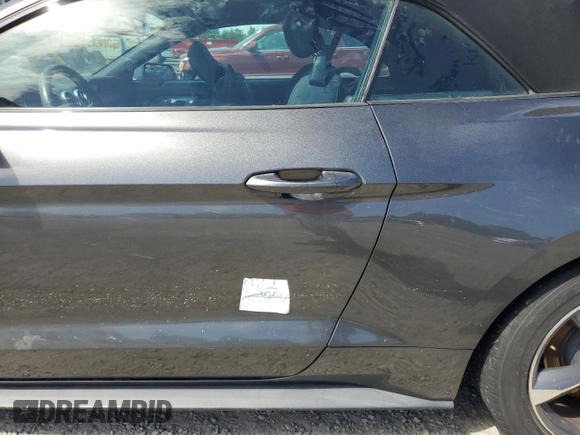 2015 Ford Mustang V6 with VIN 1FATP8EM9F5372568, listed as a Copart auction lot 57635655 with 85,856 mi miles and Salvage title. Bid and sale history available at DreamBid. Image 12.