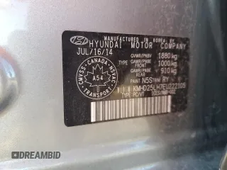 2014 Hyundai Elantra GT GL with VIN KMHD25LH7EU222105, listed as a Copart auction lot 76666794 with 124,535 mi miles and Salvage Title. Bid and sale history available at carsss.com. Image 12.