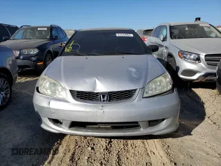 2005 Honda Civic Cpe VP with VIN 1HGEM22165L049626, listed as a Copart auction lot 61243864 with 198,491 mi miles and Salvage Title. Bid and sale history available at carsss.com. Image 5.