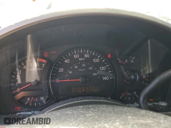 2006 Nissan Titan SE with VIN 1N6BA06B66N517410, listed as a Copart auction lot 75875144 with 347,333 mi miles and Salvage Title. Bid and sale history available at DreamBid. Image 9.