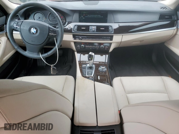 2013 BMW 5 Series 528i xDrive with VIN WBAXH5C56DD113944, listed as a Copart auction lot 60683665 with 15,187 mi miles and Salvage title. Bid and sale history available at DreamBid. Image 8.