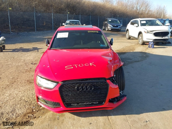 2013 Audi S4 Premium Plus with VIN WAUDGAFL1DA077073, listed as a IAAI auction lot 41732388 with 86,270 mi miles. Bid and sale history available at carsss.com. Image 12.