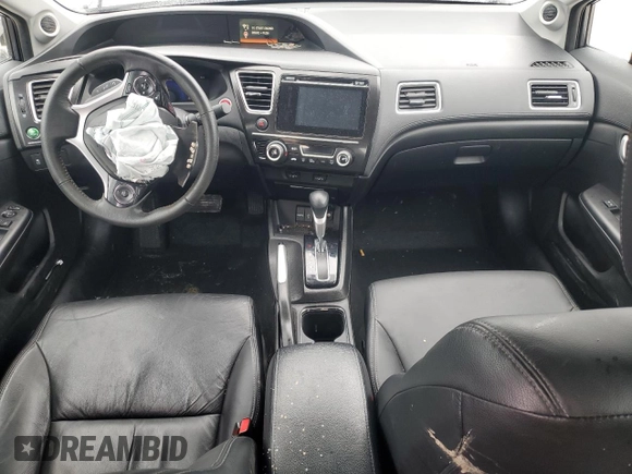 2015 Honda Civic EX-L with VIN 2HGFB2F97FH532681, listed as a Copart auction lot 47225745 with Not Provided miles and Clean Title. Bid and sale history available at DreamBid. Image 8.