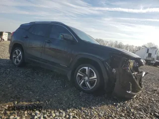 2019 GMC Terrain SLT with VIN 3GKALPEV1KL182827, listed as a Copart auction lot 42965645 with 146,442 mi miles and Salvage Title. Bid and sale history available at DreamBid. Image 4.