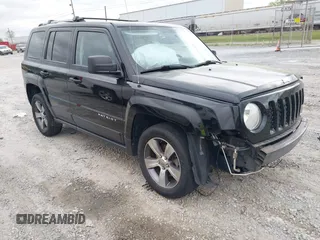 2017 Jeep Patriot High Altitude with VIN 1C4NJRFBXHD196064, listed as a IAAI auction lot 41912803 with 145,823 mi miles. Bid and sale history available at carsss.com. Image 1.