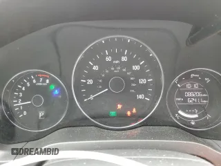 2018 Honda HR-V LX with VIN 3CZRU6H34JG716209, listed as a Copart auction lot 51425185 with 88,206 mi miles and Salvage Title. Bid and sale history available at carsss.com. Image 9.