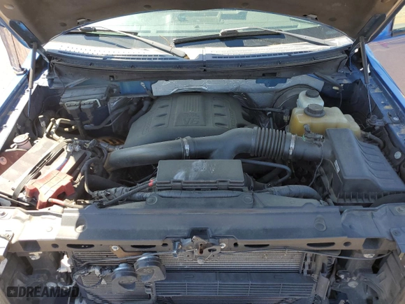 2013 Ford F-150 XL with VIN 1FTFW1CT5DKF36604, listed as a Copart auction lot 50443155 with 179,809 mi miles and Salvage Title. Bid and sale history available at carsss.com. Image 12.