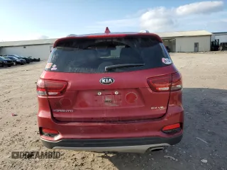 2019 Kia Sorento EX with VIN 5XYPHDA57KG458060, listed as a Copart auction lot 45328265 with 97,676 mi miles and Salvage Title. Bid and sale history available at DreamBid. Image 6.