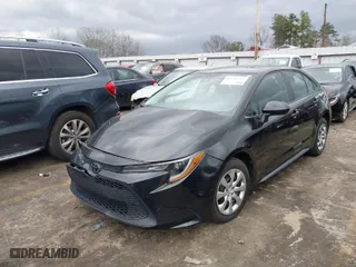 2022 Toyota Corolla LE with VIN 5YFEPMAE9NP364434, listed as a IAAI auction lot 41716297 with 41,130 mi miles. Bid and sale history available at carsss.com. Image 2.