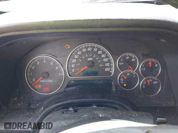2005 GMC Envoy SLE with VIN 1GKDT13S252127604, listed as a IAAI auction lot 41898390 with 210,655 mi miles. Bid and sale history available at carsss.com. Image 7.