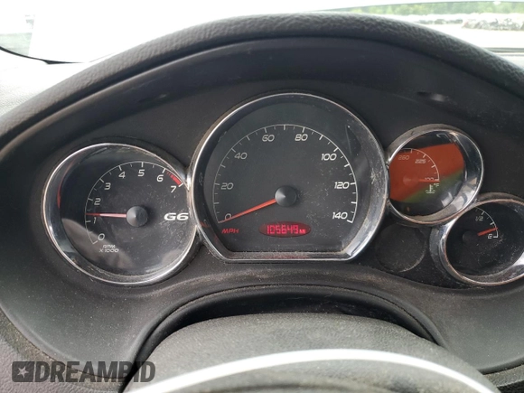 2009 Pontiac G6 1SA with VIN 1G2ZG57N894143600, listed as a Copart auction lot 62456245 with 105,649 mi miles and Salvage title. Bid and sale history available at DreamBid. Image 9.