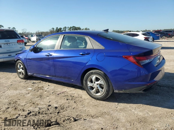 2022 Hyundai Elantra SE with VIN KMHLL4AG0NU334659, listed as a Copart auction lot 46928205 with 31,312 mi miles and Salvage Title. Bid and sale history available at DreamBid. Image 2.