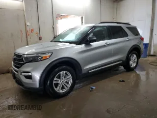2023 Ford Explorer XLT with VIN 1FMSK8DH9PGA59157, listed as a Copart auction lot 51327735 with 63,951 mi miles and Salvage Title. Bid and sale history available at carsss.com. Image 1.