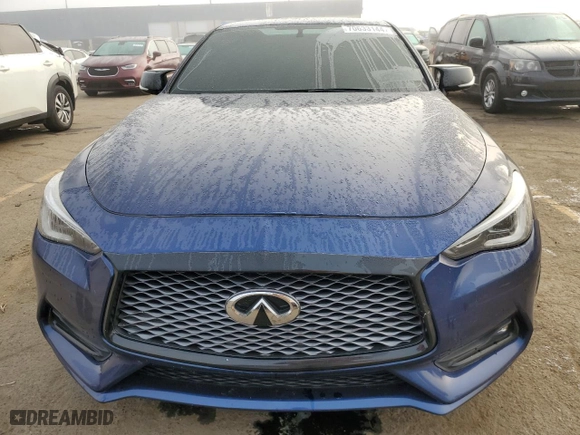 2018 Infiniti Q60 3.0t LUXE with VIN JN1EV7EKXJM341851, listed as a Copart auction lot 70633144 with 53,897 mi miles and Clean Title. Bid and sale history available at carsss.com. Image 5.