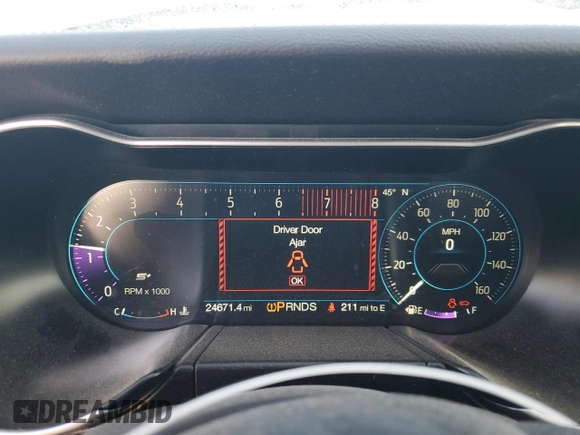 2022 Ford Mustang EcoBoost with VIN 1FATP8UHXN5106513, listed as a Copart auction lot 47394815 with 24,671 mi miles and Salvage Title. Bid and sale history available at carsss.com. Image 9.