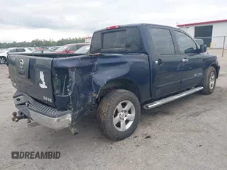 2007 Nissan Titan XE with VIN 1N6BA07AX7N236492, listed as a IAAI auction lot 41668602 with 205,028 mi miles. Bid and sale history available at carsss.com. Image 4.