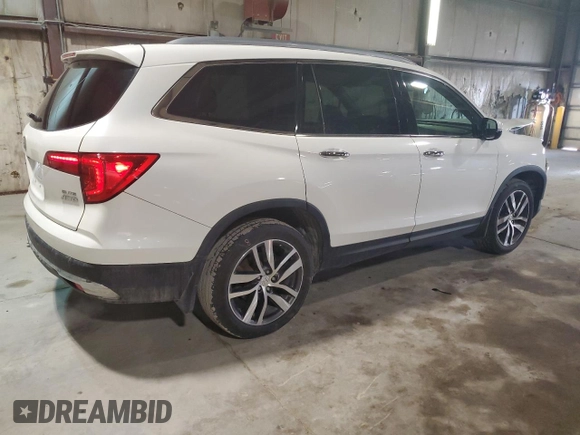 2016 Honda Pilot Elite with VIN 5FNYF6H06GB071661, listed as a Copart auction lot 47278245 with 226,194 mi miles and Salvage Title. Bid and sale history available at carsss.com. Image 3.