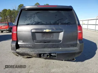 2018 Chevrolet Suburban LT with VIN 1GNSCHKC2JR384969, listed as a Copart auction lot 48212975 with 136,867 mi miles and Salvage Title. Bid and sale history available at carsss.com. Image 6.