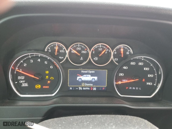 2019 Chevrolet Silverado 1500 LT with VIN 1GCRYDED9KZ188423, listed as a Copart auction lot 42683795 with 86,996 mi miles and Clean Title. Bid and sale history available at carsss.com. Image 9.
