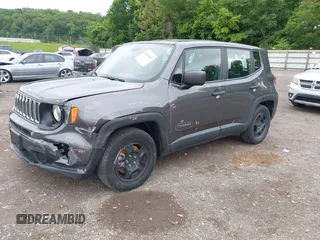 2019 Jeep Renegade Sport with VIN ZACNJAAB3KPK17836, listed as a IAAI auction lot 42351057 with 52,318 mi miles and . Bid and sale history available at DreamBid. Image 2.