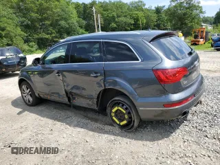 2014 Audi Q7 Premium Plus with VIN WA1LGAFE5ED009174, listed as a Copart auction lot 61073165 with 149,790 mi miles and Clean title. Bid and sale history available at DreamBid. Image 2.