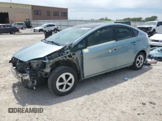 2014 Toyota Prius Four with VIN JTDKN3DU8E1738526, listed as a Copart auction lot 58399995 with 208,317 mi miles and Salvage title. Bid and sale history available at DreamBid. Image 1.