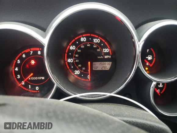 2005 Pontiac Vibe with VIN 5Y2SL63855Z463159, listed as a Copart auction lot 71489253 with 158,836 mi miles and Non Repairable. Bid and sale history available at carsss.com. Image 9.