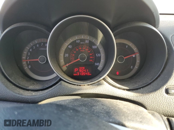 2011 Kia Forte LX with VIN KNAFT4A28B5461507, listed as a Copart auction lot 76761034 with 313,543 mi miles and Salvage Title. Bid and sale history available at carsss.com. Image 9.
