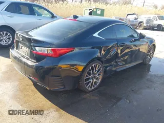 2016 Lexus RC 350 with VIN JTHHE5BC5G5012889, listed as a IAAI auction lot 41457032 with 105,620 mi miles. Bid and sale history available at carsss.com. Image 4.
